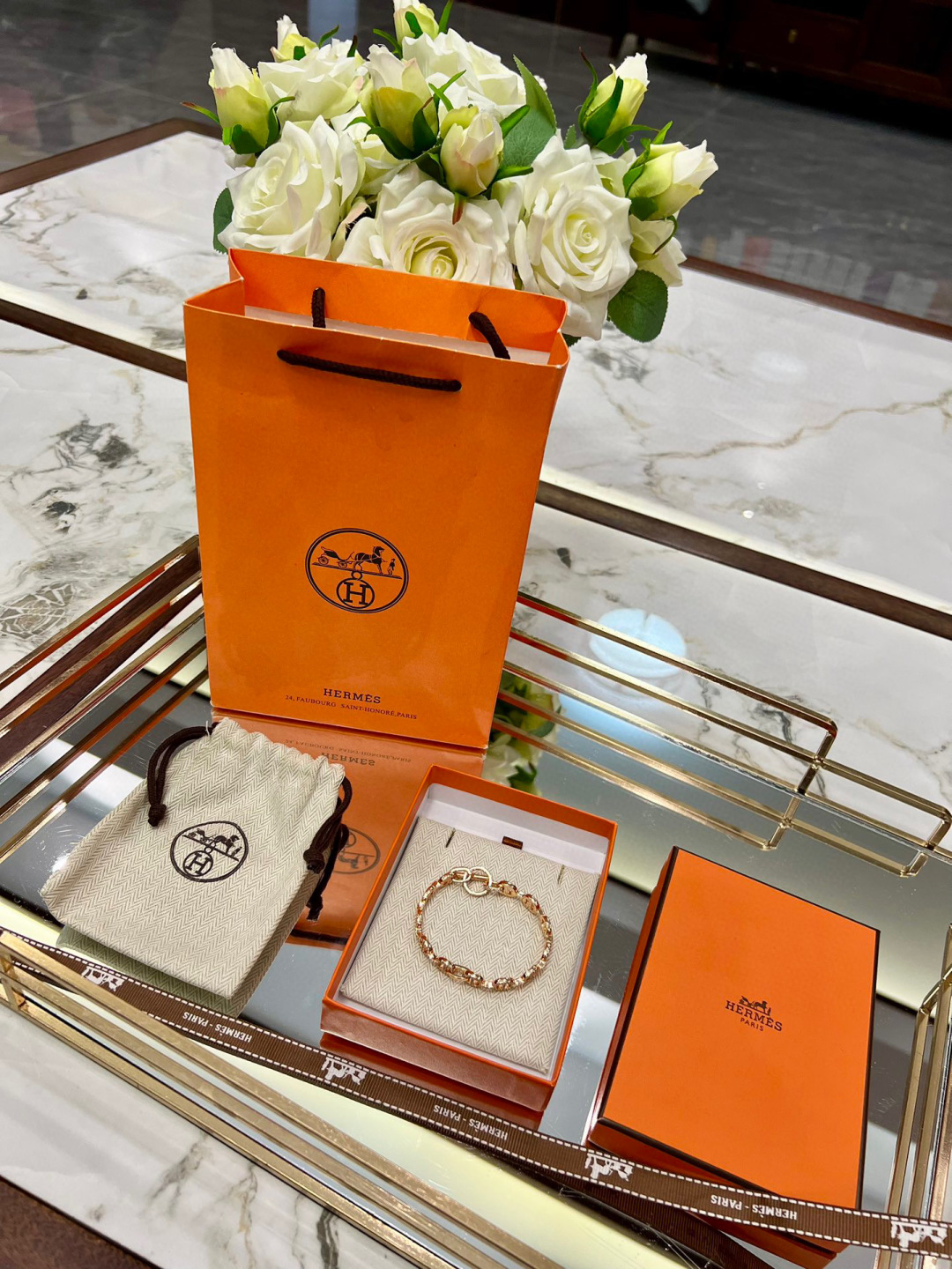 HERMES jewelry model 21